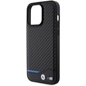 Kup Etui BMW BMHCP15X22NBCK Apple iPhone 15 Pro Max Leather Carbon czarny/black - BMW504 - {ean13} - Sklep Home Screen