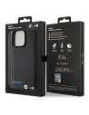 Buy BMW BMHCP15X22NBCK Apple iPhone 15 Pro Max Leather Carbon black - BMW504 - {ean13} - Home Screen Store Europe