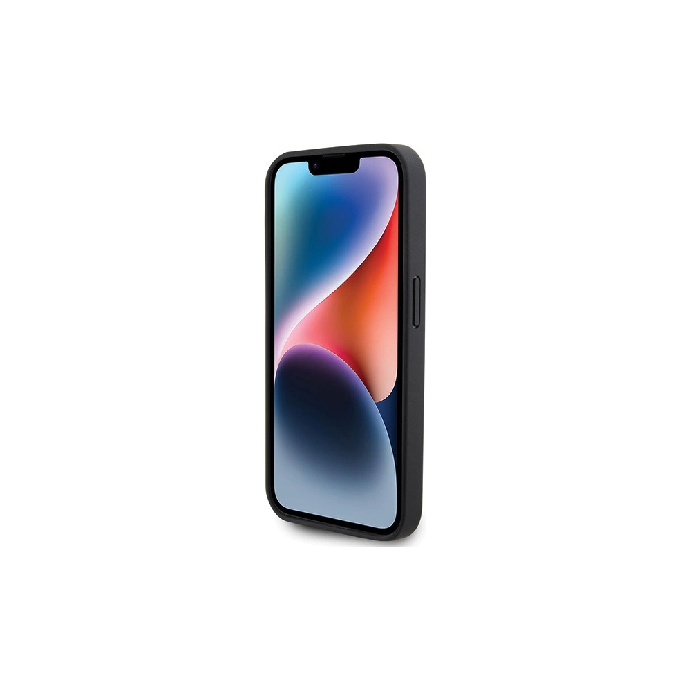 Etui BMW BMHMP15LSLLBK Apple iPhone 15 Pro MagSafe Leather Hot Stamp czarny/black