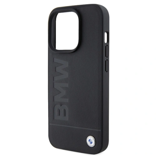 Kup Case BMW BMHMP15LSLLBK Apple iPhone 15 Pro MagSafe Leder Hot Stamp schwarz/black - BMW506 - {ean13} - Sklep Home Screen