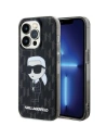 Etui Karl Lagerfeld KLHCP15LHNKMKLK Apple iPhone 15 Pro hardcase Monogram Ikonik transparent