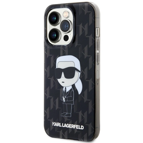 Buy Karl Lagerfeld KLHCP15LHNKMKLK Apple iPhone 15 Pro hardcase Monogram Ikonik transparent - KLD1649 - {ean13} - Home Screen Store Europe