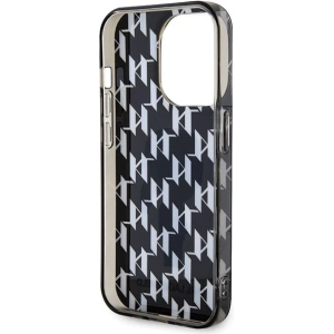Etui Karl Lagerfeld KLHCP15LHNKMKLK Apple iPhone 15 Pro hardcase Monogram Ikonik transparent
