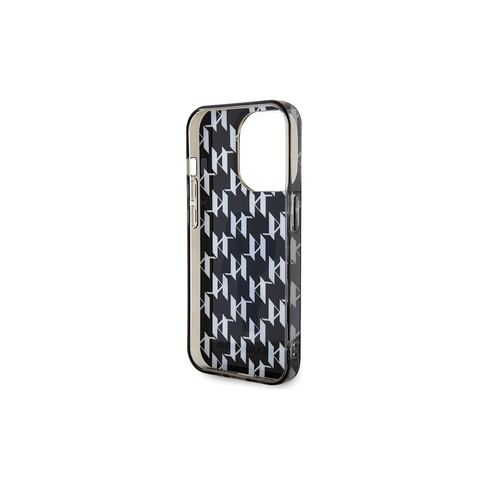Etui Karl Lagerfeld KLHCP15LHNKMKLK Apple iPhone 15 Pro hardcase Monogram Ikonik transparent