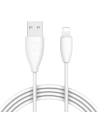 Kábel Baseus Small Pretty Waist USB Lightning-hoz, 2A, 1,2 méter, fehér