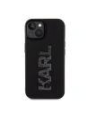 Kup Case Karl Lagerfeld KLHCP15M3DMBKCK Apple iPhone 15 Plus / 14 Plus Hartschale 3D Gummi Glitter Logo schwarz/black - KLD1653 - {ean13} - Sklep Home Screen