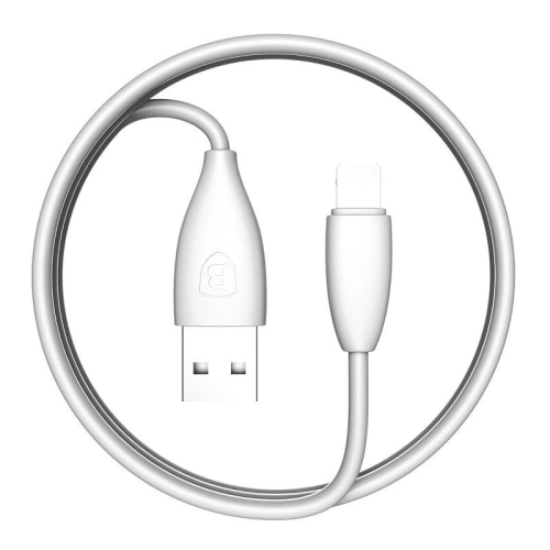 Kup Kabel Baseus Small Pretty Waist USB do Lightning, 2A, 1,2 metru, bílý - BSU280WHT - {ean13} - Sklep Home Screen