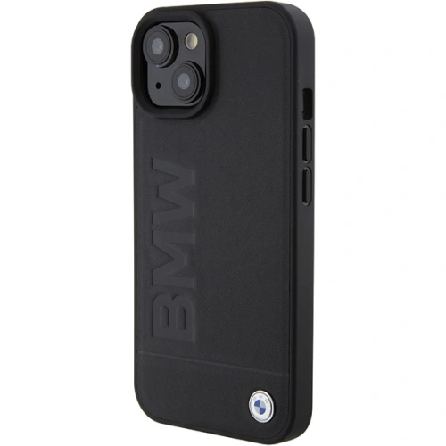 Kup Case BMW BMHMP15MSLLBK Apple iPhone 15 Plus / 14 Plus MagSafe Leder Heißprägung schwarz/black - BMW507 - {ean13} - Sklep Home Screen