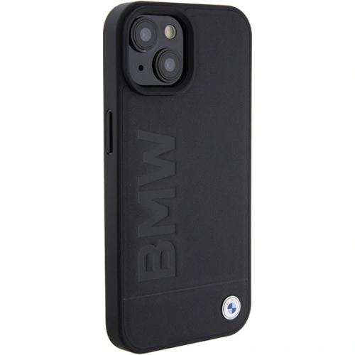 Kup Case BMW BMHMP15MSLLBK Apple iPhone 15 Plus / 14 Plus MagSafe Leder Heißprägung schwarz/black - BMW507 - {ean13} - Sklep Home Screen