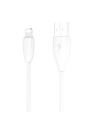 Kup Kabel Baseus Small Pretty Waist USB do Lightning, 2A, 1,2 metru, bílý - BSU280WHT - {ean13} - Sklep Home Screen