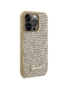 Buy Guess GUHCP15LPMSDGSD Apple iPhone 15 Pro hardcase Disco Metal Script gold - GUE2818 - {ean13} - Home Screen Store Europe