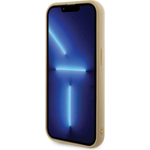 Etui Guess GUHCP15LPMSDGSD Apple iPhone 15 Pro hardcase Disco Metal Script złoty/gold