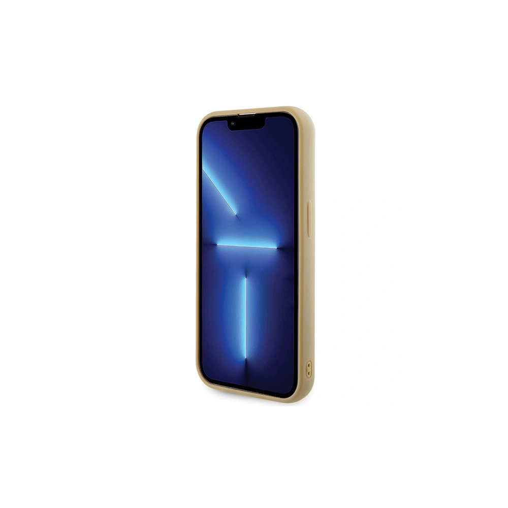 Etui Guess GUHCP15LPMSDGSD Apple iPhone 15 Pro hardcase Disco Metal Script złoty/gold