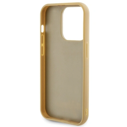 Buy Guess GUHCP15LPMSDGSD Apple iPhone 15 Pro hardcase Disco Metal Script gold - GUE2818 - {ean13} - Home Screen Store Europe