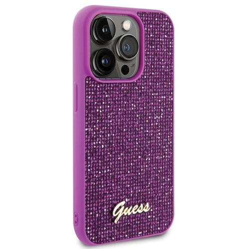 Kup Etui Guess GUHCP15LPMSDGSF Apple iPhone 15 Pro hardcase Disco Metal Script fuchsie/fuchsie - GUE2819 - {ean13} - Sklep Home Screen