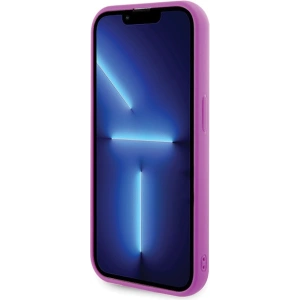 Etui Guess GUHCP15LPMSDGSF Apple iPhone 15 Pro hardcase Disco Metal Script fuksja/fuschia
