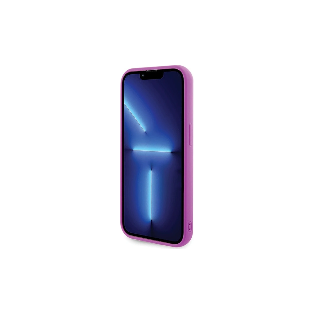 Etui Guess GUHCP15LPMSDGSF Apple iPhone 15 Pro hardcase Disco Metal Script fuksja/fuschia