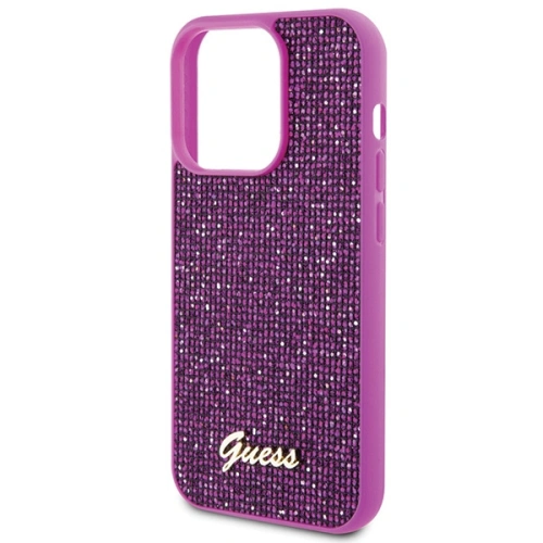Kup Case Guess GUHCP15LPMSDGSF Apple iPhone 15 Pro Hardcase Disco Metal Script Fuchsie/Fuchsia - GUE2819 - {ean13} - Sklep Home Screen