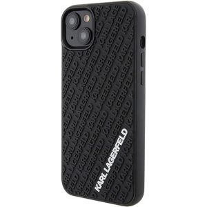 Etui Karl Lagerfeld KLHCP15M3DMKRLK Apple iPhone 15 Plus / 14 Plus hardcase 3D Rubber Multi Logo czarny/black