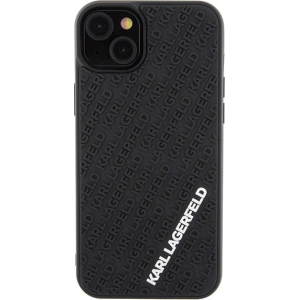 Etui Karl Lagerfeld KLHCP15M3DMKRLK Apple iPhone 15 Plus / 14 Plus hardcase 3D Rubber Multi Logo czarny/black