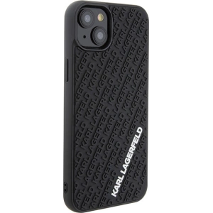 Etui Karl Lagerfeld KLHCP15M3DMKRLK Apple iPhone 15 Plus / 14 Plus hardcase 3D Rubber Multi Logo czarny/black