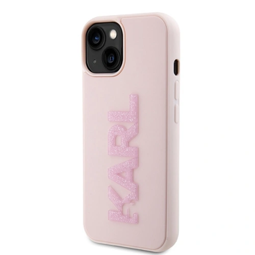 Kup Karl Lagerfeld Apple Carcasă KLHCP15S3DMBKCP iPhone 15 hardcase 3D cauciuc Glitter Logo roz / roz - KLD1658 - {ean13} - Sklep Home Screen