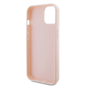 Etui Karl Lagerfeld KLHCP15S3DMBKCP Apple iPhone 15 hardcase 3D Rubber Glitter Logo różowy/pink