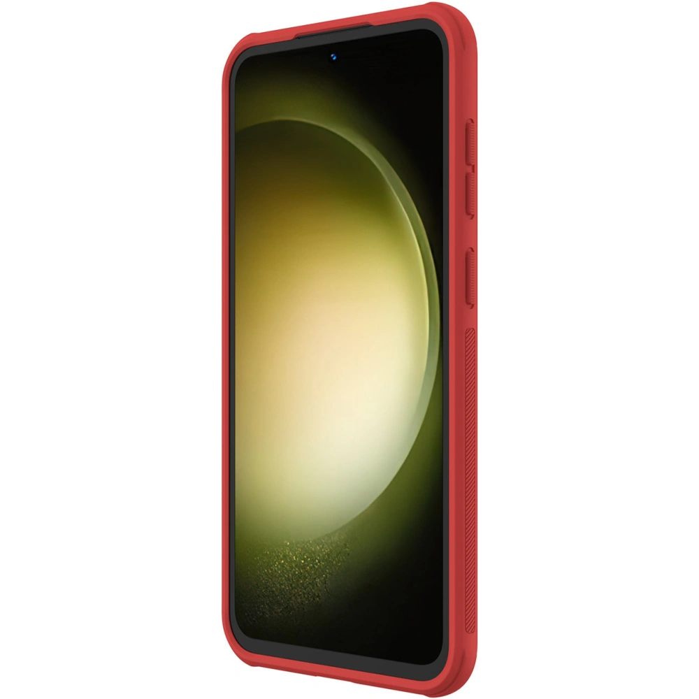 Etui Nillkin Super Frosted Shield Pro Samsung Galaxy S23 FE czerwone