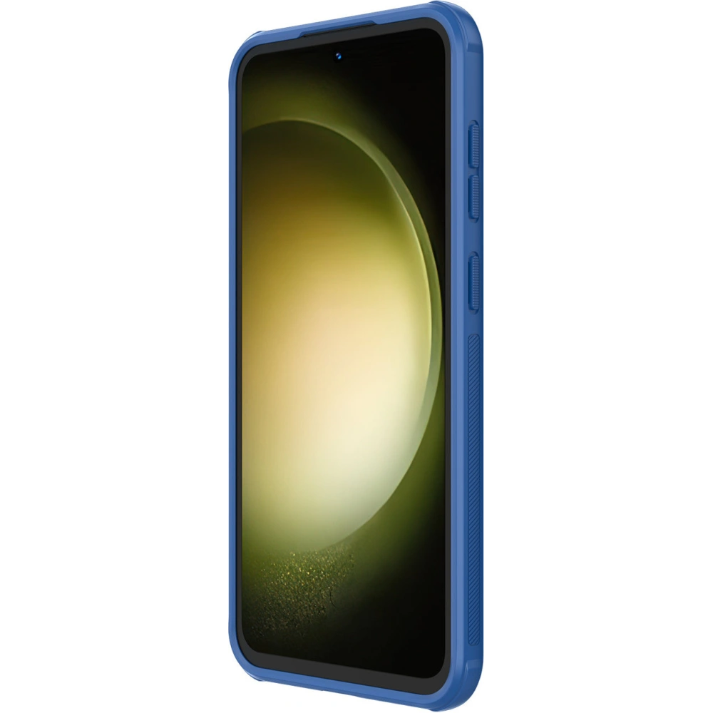 Etui Nillkin Super Frosted Shield Pro Samsung Galaxy S23 FE niebieskie