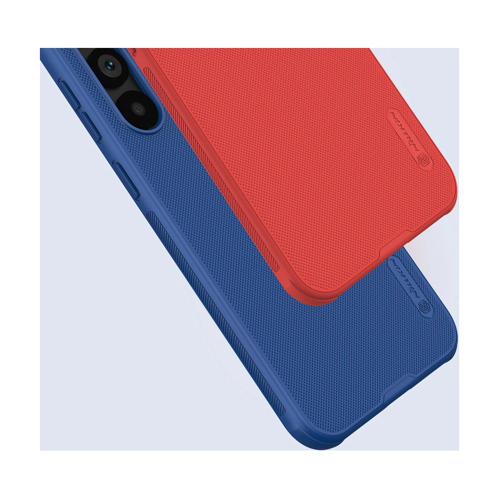 Etui Nillkin Super Frosted Shield Pro Samsung Galaxy S23 FE niebieskie