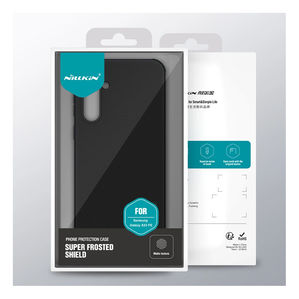 Etui Nillkin Super Frosted Shield Pro Samsung Galaxy S23 FE czarne