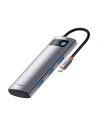 Kup Adapter Baseus Gleam Hub 7w1 USB-C zu 1x HDMI4K 60Hz + 3xUSB3.0 + 1xPD + 1xSD/TF (grau) - BSU4560 - {ean13} - Sklep Home Screen