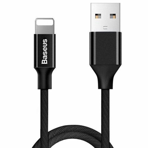 Kup Kábel Baseus Yiven Lightning 120cm 2A - fekete - BSU283BLK - {ean13} - Sklep Home Screen