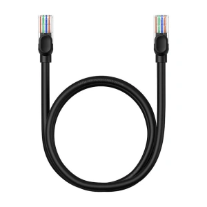 Kup Kabel sieciowy Baseus Ethernet CAT5 1m (czarny) - BSU4563 - {ean13} - Sklep Home Screen