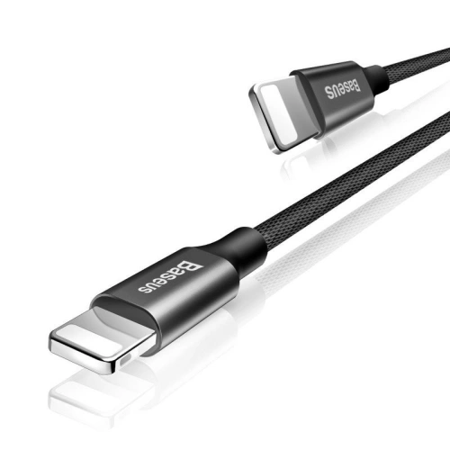 Kup Kábel Baseus Yiven Lightning 120cm 2A - fekete - BSU283BLK - {ean13} - Sklep Home Screen