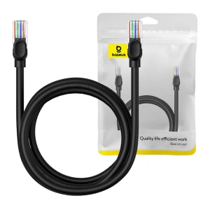 Kup Kabel sieciowy Baseus Ethernet CAT5 2m (czarny) - BSU4565 - {ean13} - Sklep Home Screen