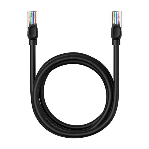 Kup Kabel síťový Baseus Ethernet CAT5 2m (černý) - BSU4565 - {ean13} - Sklep Home Screen