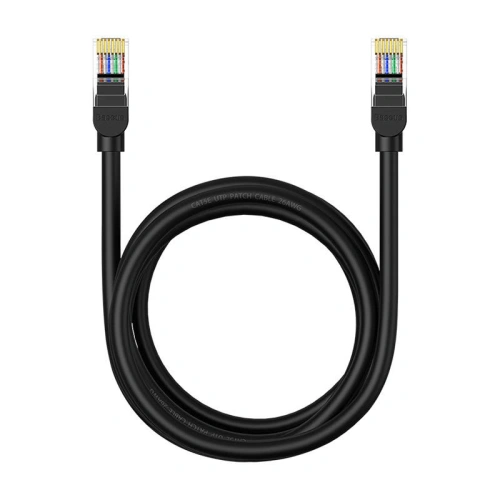 Kup Kabel síťový Baseus Ethernet CAT5 2m (černý) - BSU4565 - {ean13} - Sklep Home Screen