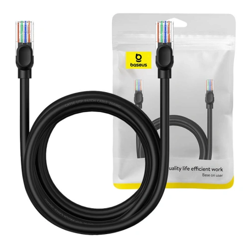 Kup Baseus Cablu de rețea Ethernet CAT5 3m (negru) - BSU4566 - {ean13} - Sklep Home Screen