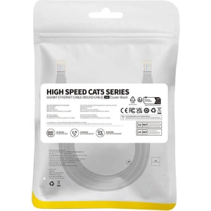 Baseus Ethernet CAT5 network cable 3m (black)