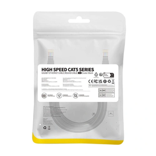 Kup Baseus Cablu de rețea Ethernet CAT5 3m (negru) - BSU4566 - {ean13} - Sklep Home Screen