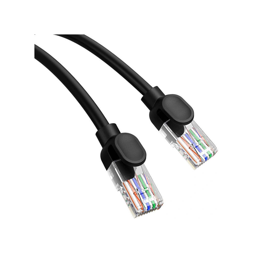Kabel sieciowy Baseus Ethernet CAT5 8m (czarny)