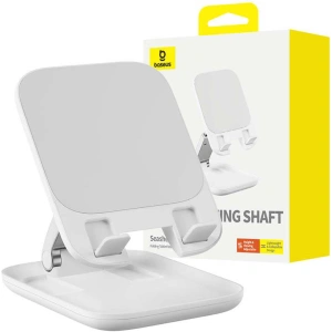 Skládací stojan na telefon/tablet Baseus Seashell (bílý)