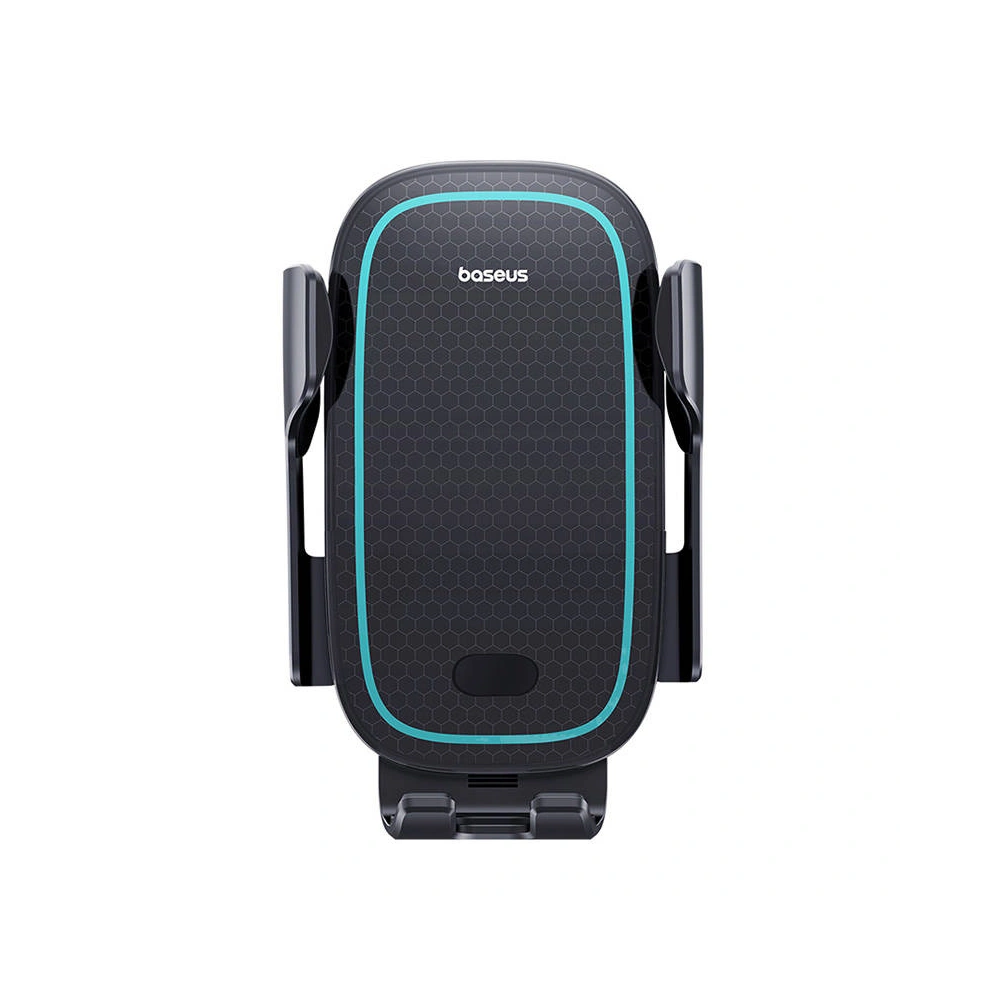 Uchwyt samochodowy z ładowarką do kratki nawiewu Baseus MilkyWay Pro 15W (czarny)