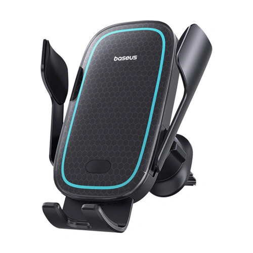 Kup Auto-Halterung mit Ladegerät für Lüftungsgitter Baseus MilkyWay Pro 15W (schwarz) - BSU4572 - {ean13} - Sklep Home Screen