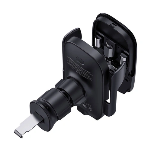 Kup Auto-Halterung mit Ladegerät für Lüftungsgitter Baseus MilkyWay Pro 15W (schwarz) - BSU4572 - {ean13} - Sklep Home Screen