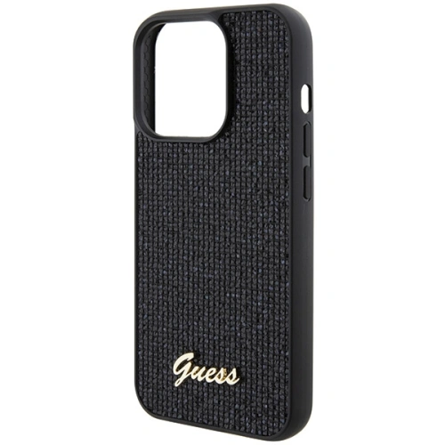 Kup Etui Guess GUHCP15LPMSDGSK Apple iPhone 15 Pro keménytok Disco Metal Script fekete/black - GUE2820 - {ean13} - Sklep Home Screen