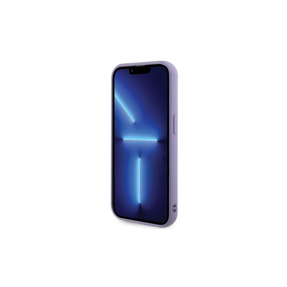 Etui Guess GUHCP15LPSFDGSU Apple iPhone 15 Pro hardcase Sequin Script Metal fioletowy/purple