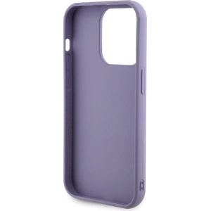 Etui Guess GUHCP15LPSFDGSU Apple iPhone 15 Pro hardcase Sequin Script Metal fioletowy/purple