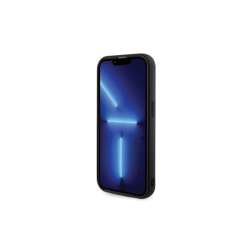 Etui Guess GUHCP15LPSQSQSK Apple iPhone 15 Pro hardcase Quilted Metal Logo czarny/black